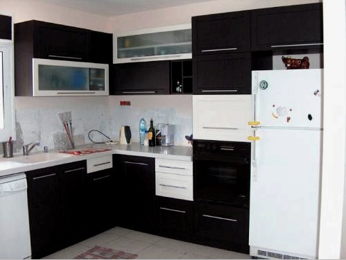 Notranjost kuhinje 8 kvadratnih metrov : značilnosti kuhinje-dnevne sobe, povečanje velikosti prostora in izbira dizajna